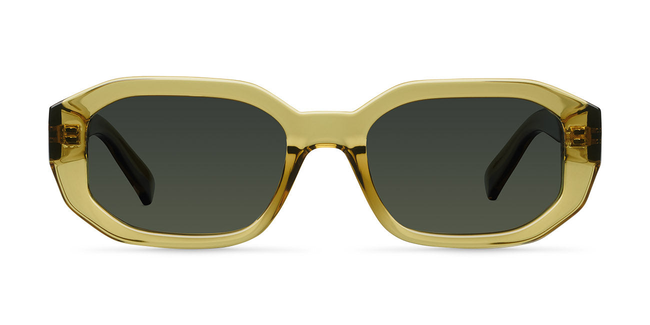 meller-kessie-sonnenbrille-pear-olive-geometrisch image 1