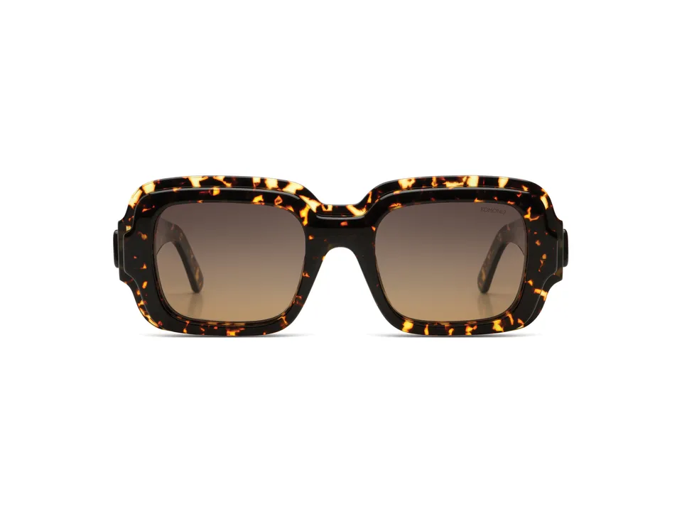 komono-victoria-lebrun-flake-sonnenbrille-oversized-braun-large image 1