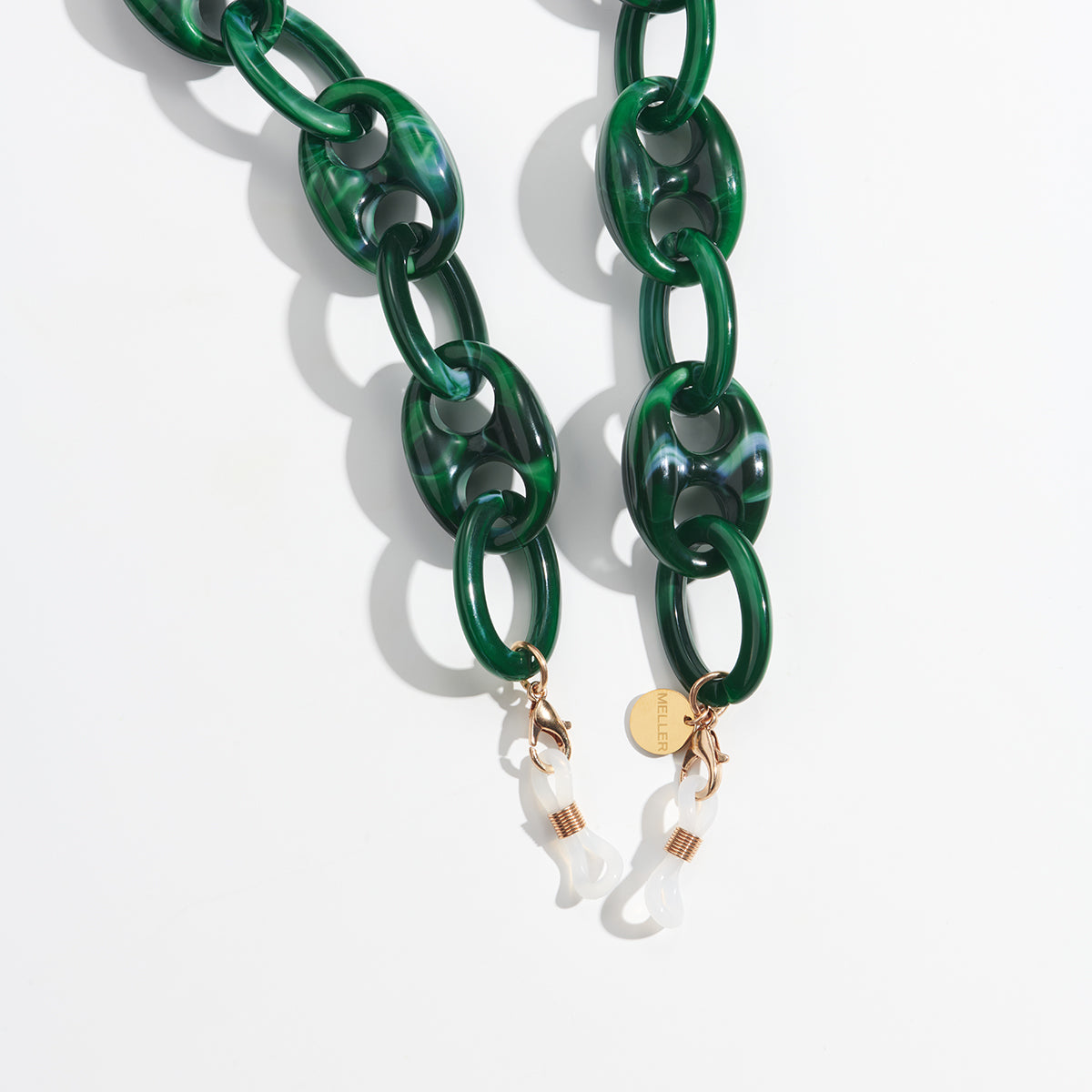 meller-kazi-brillenkette-green-wasserdesign-mit-verstellbaren-gummierden image 2