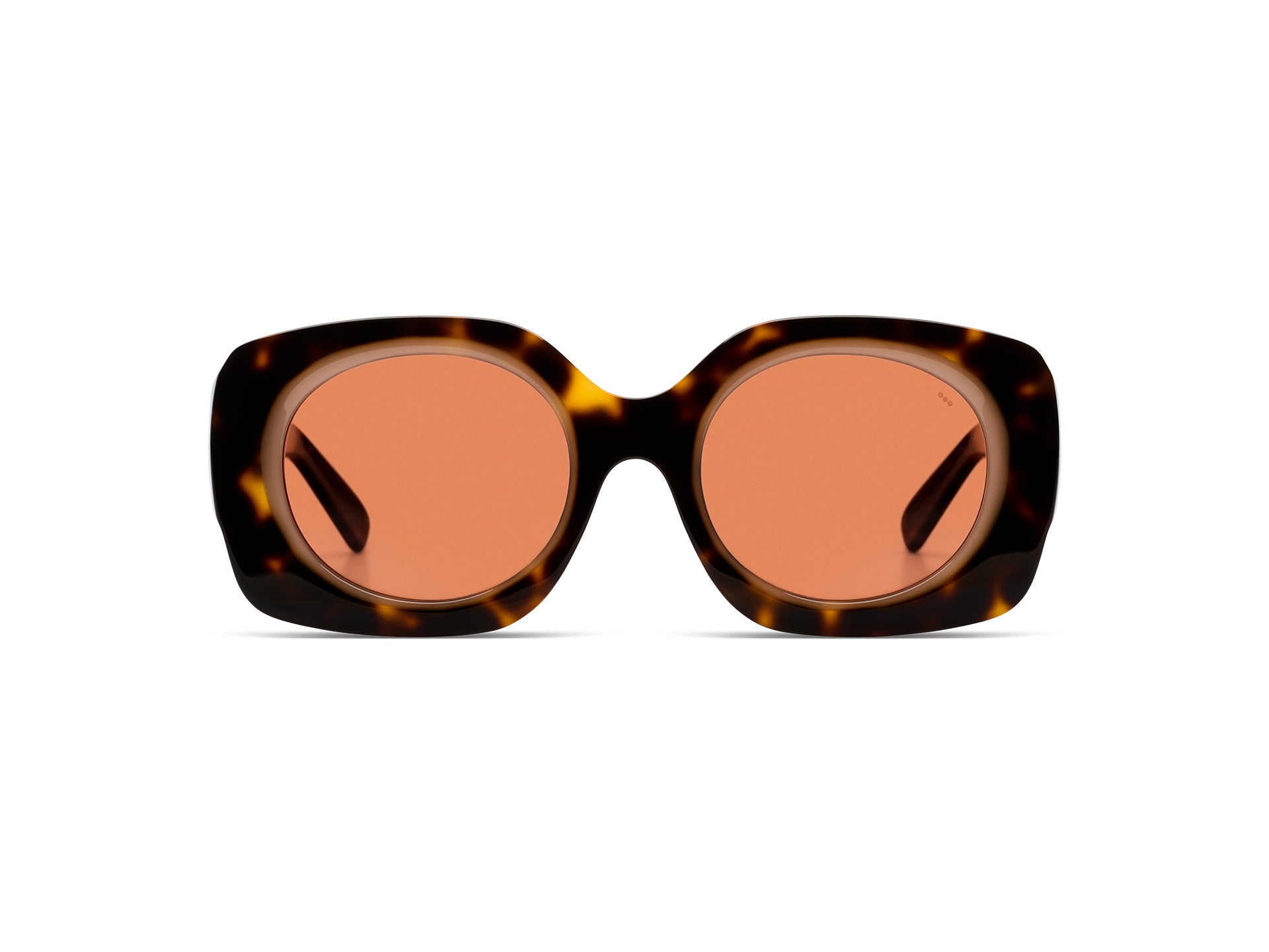 komono-mariah-havana-rose-sonnenbrille-runde-gl-ser-mit-eckigem-acetat-rahmen image 2