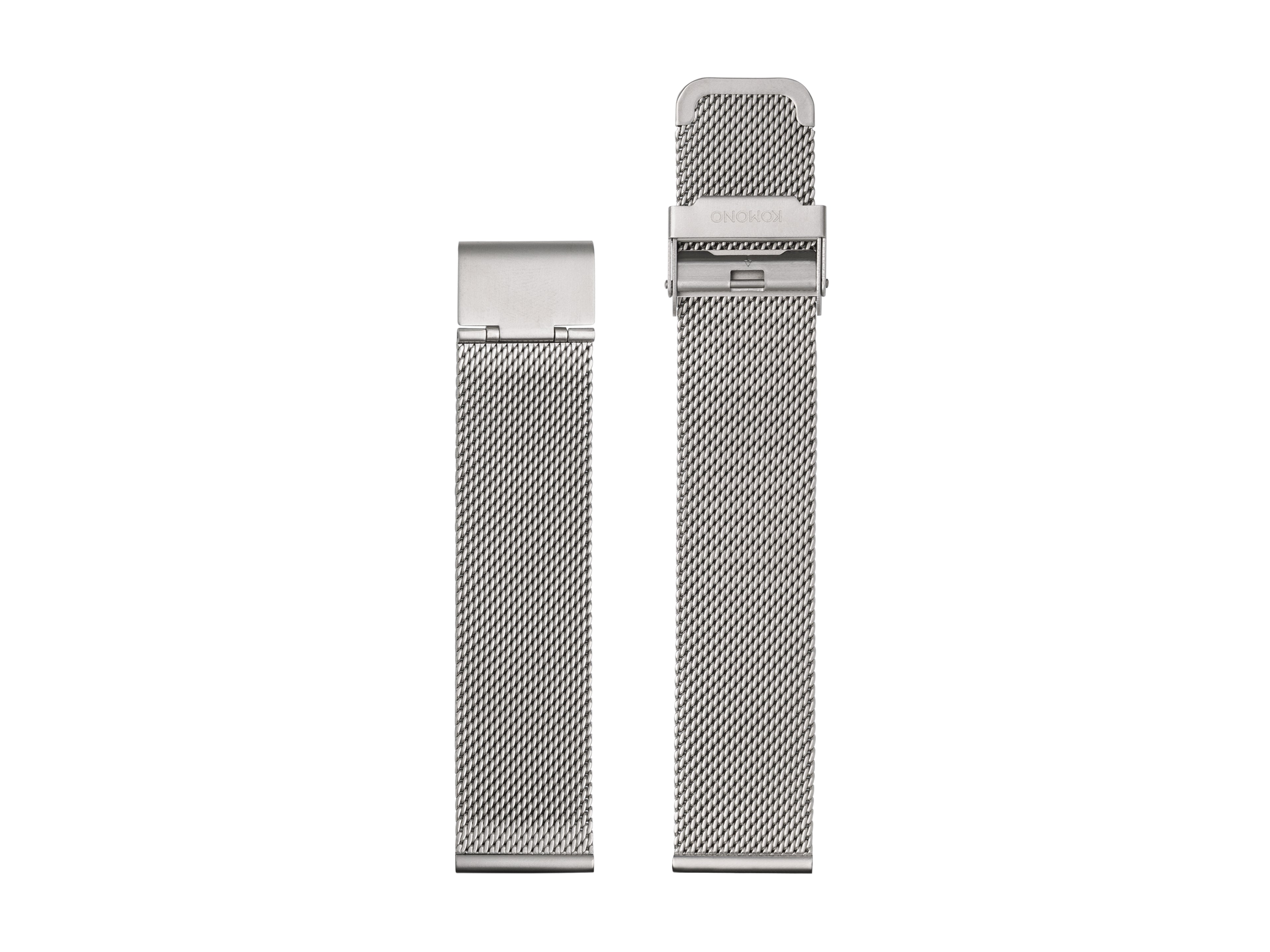 komono-strap-20-silver-mesh-uhrenarmband image 1