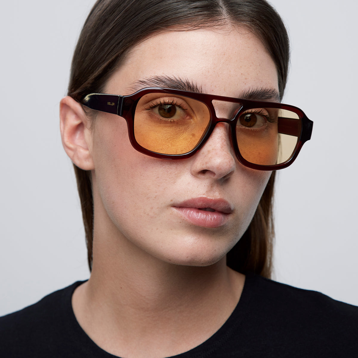 meller-shipo-maroon-yellow-oversize-aviator-sonnenbrille image 4