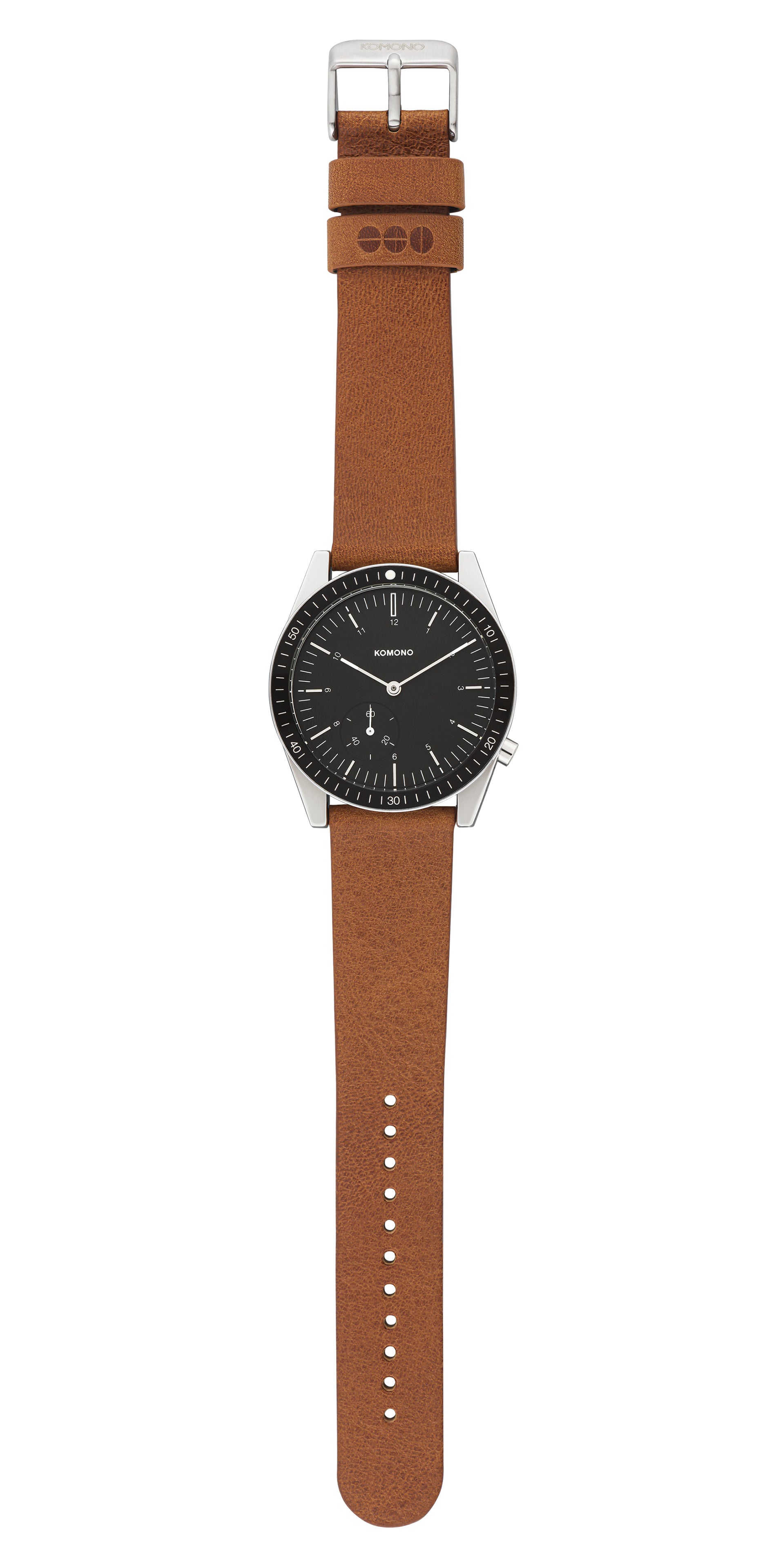 komono-ray-legacy-leather-cognac-taucheruhr image 4
