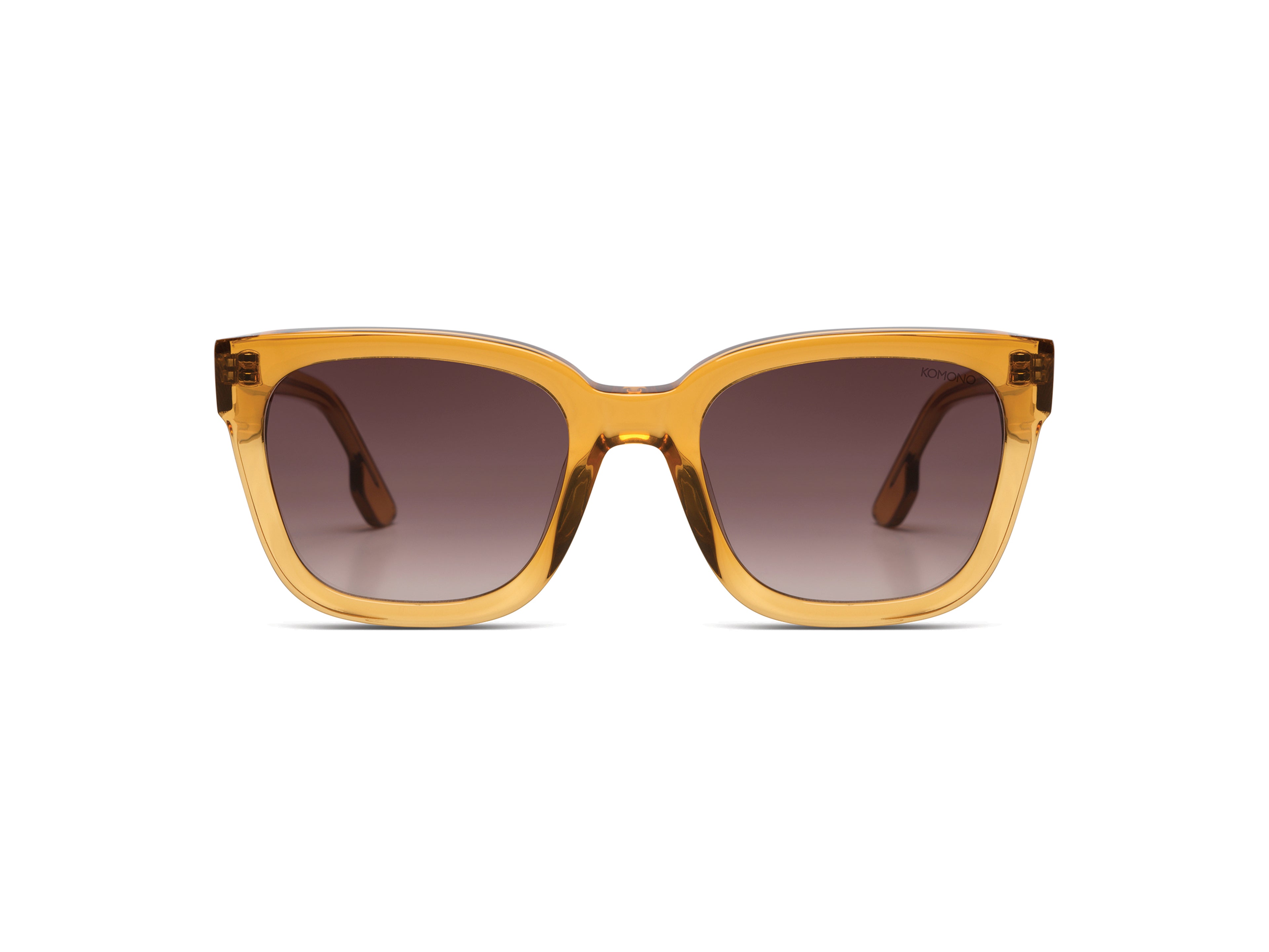 komono-turner-sepia-oversized-wayfarer-sonnenbrille-aus-eco-acetat-uv400 image 1