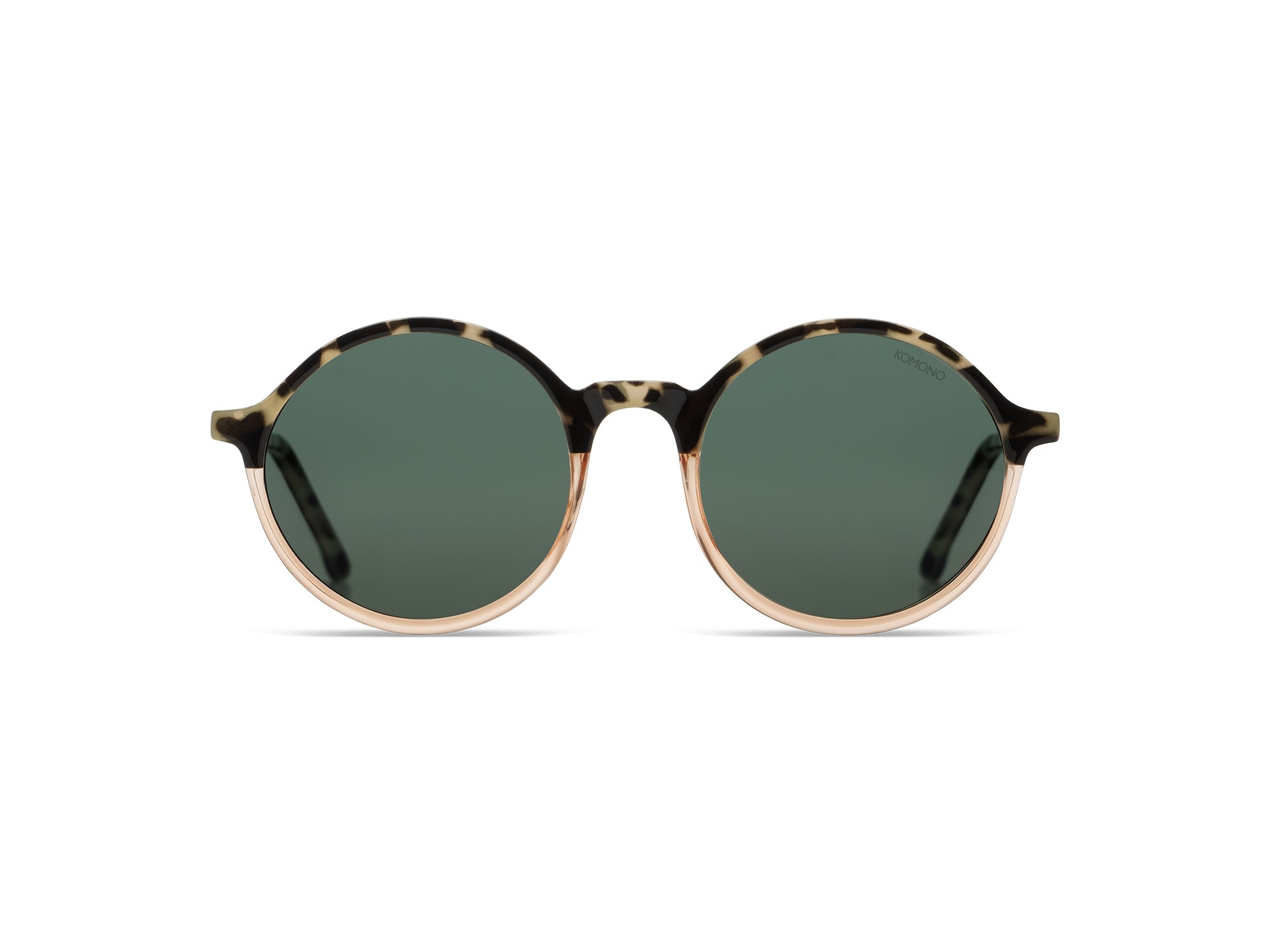 komono-madison-coral-bobcat-sonnenbrille-rund image 2