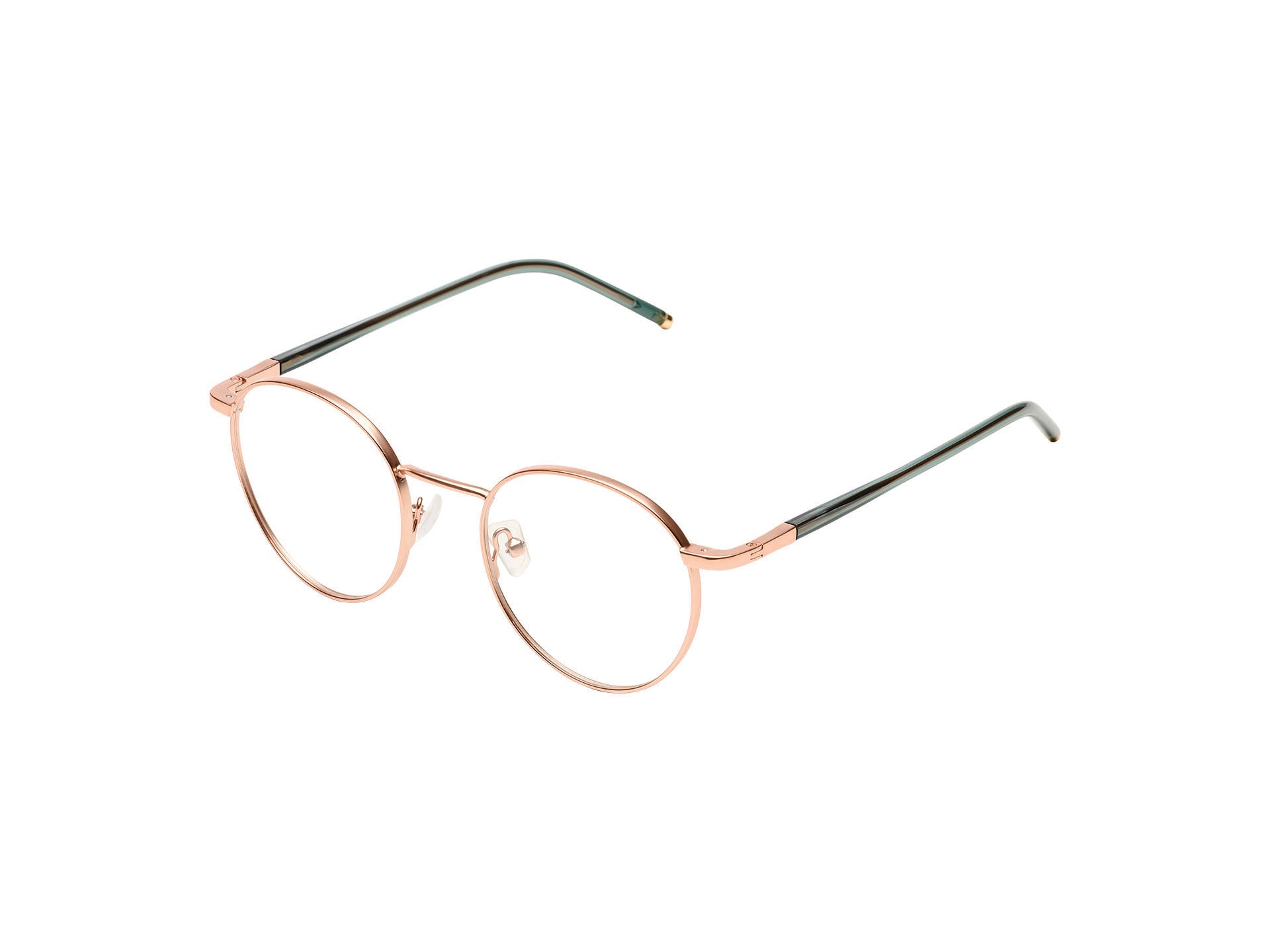 komono-pete-sonnenbrille-rose-gold-matte-panto-klassiker image 2