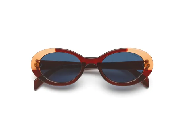 komono-ana-burgundy-coral-sonnenbrille-oval-large-fit image 1