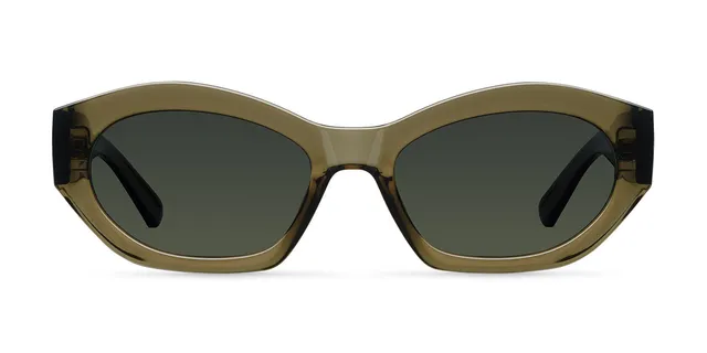 meller-siti-moss-olive-sonnenbrille-angular-wraparound-gr-n image 1