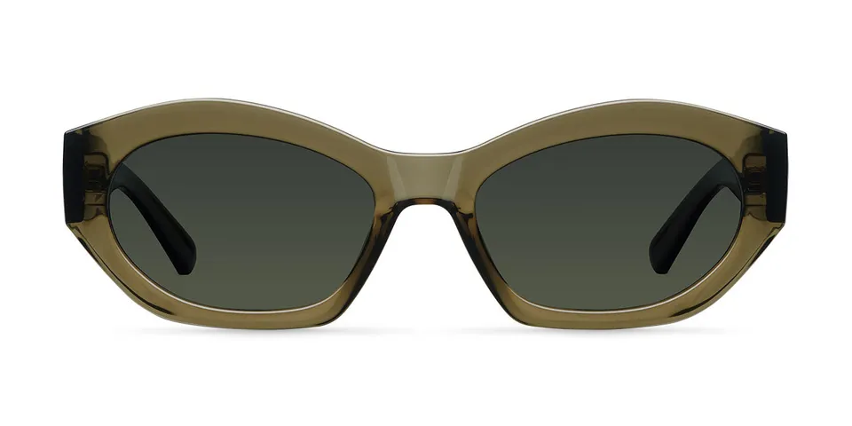 meller-siti-moss-olive-sonnenbrille-angular-wraparound-gr-n image 1