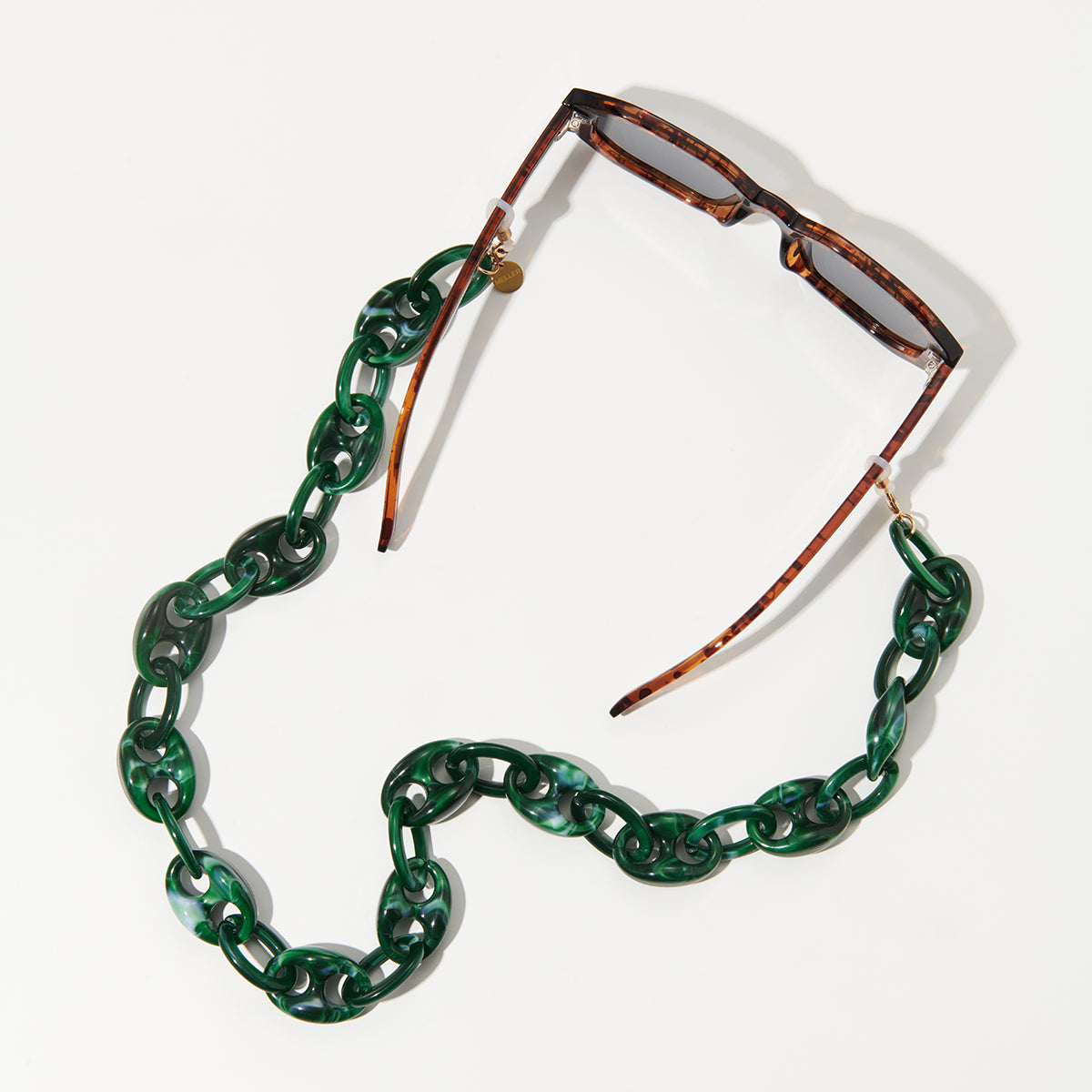 meller-kazi-brillenkette-green-wasserdesign-mit-verstellbaren-gummierden image 4
