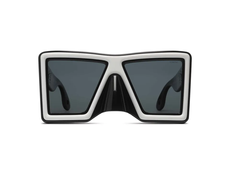 komono-x-walter-van-beirendonck-otherworldly-black-off-white-sonnenbrille image 1