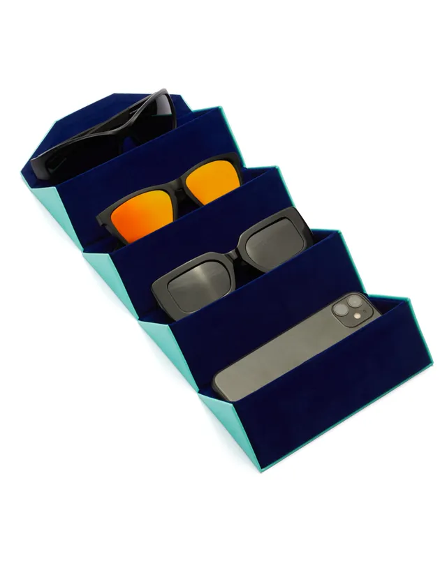 hawkers-travel-case-brillenetui-for-2-double-blau-f-r-bis-zu-4-brillen image 1