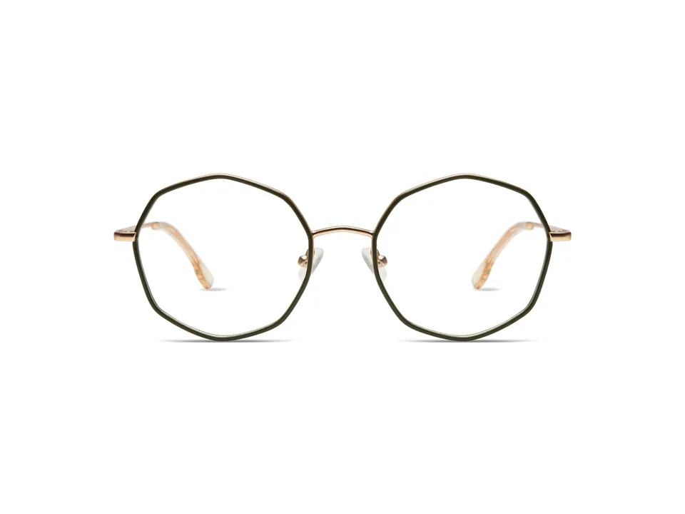 komono-sofia-kaki-rose-gold-matte-brille image 1