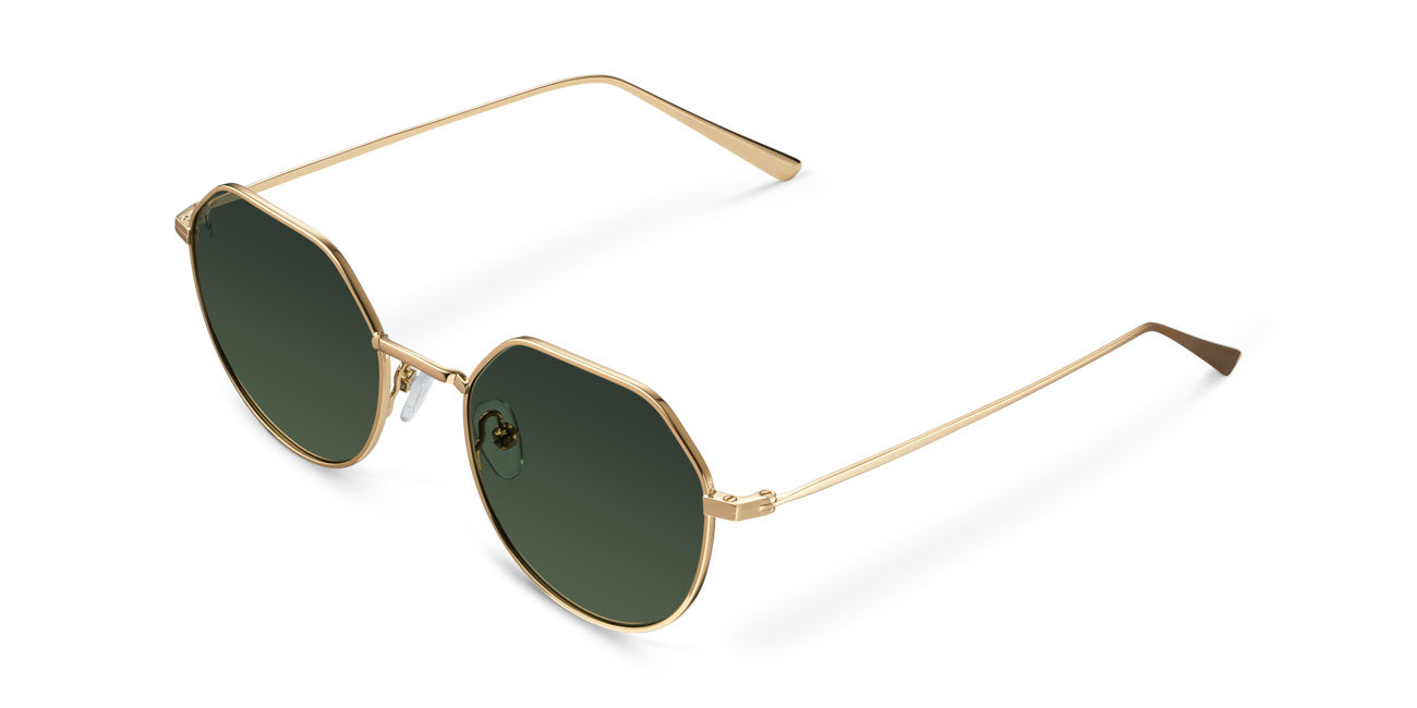 meller-aldabra-gold-olive-sonnenbrille-geometrisches-metallgestell-chauen-famili image 2