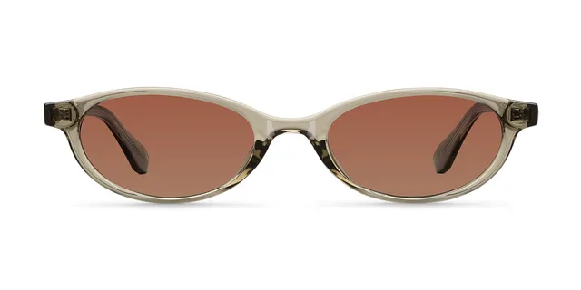 meller-binti-greige-brown-schmale-ovale-sonnenbrille image 1