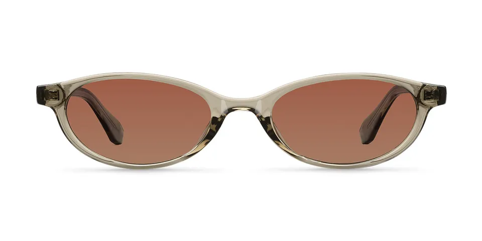 meller-binti-greige-brown-schmale-ovale-sonnenbrille image 1