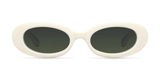 meller-lua-ice-olive-ovale-sonnenbrille-mit-flachem-rahmen image 1