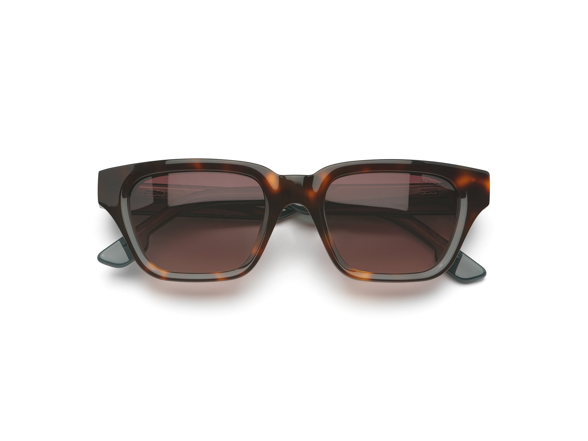 komono-brooklyn-havana-emerald-polarisations-sonnenbrille image 1