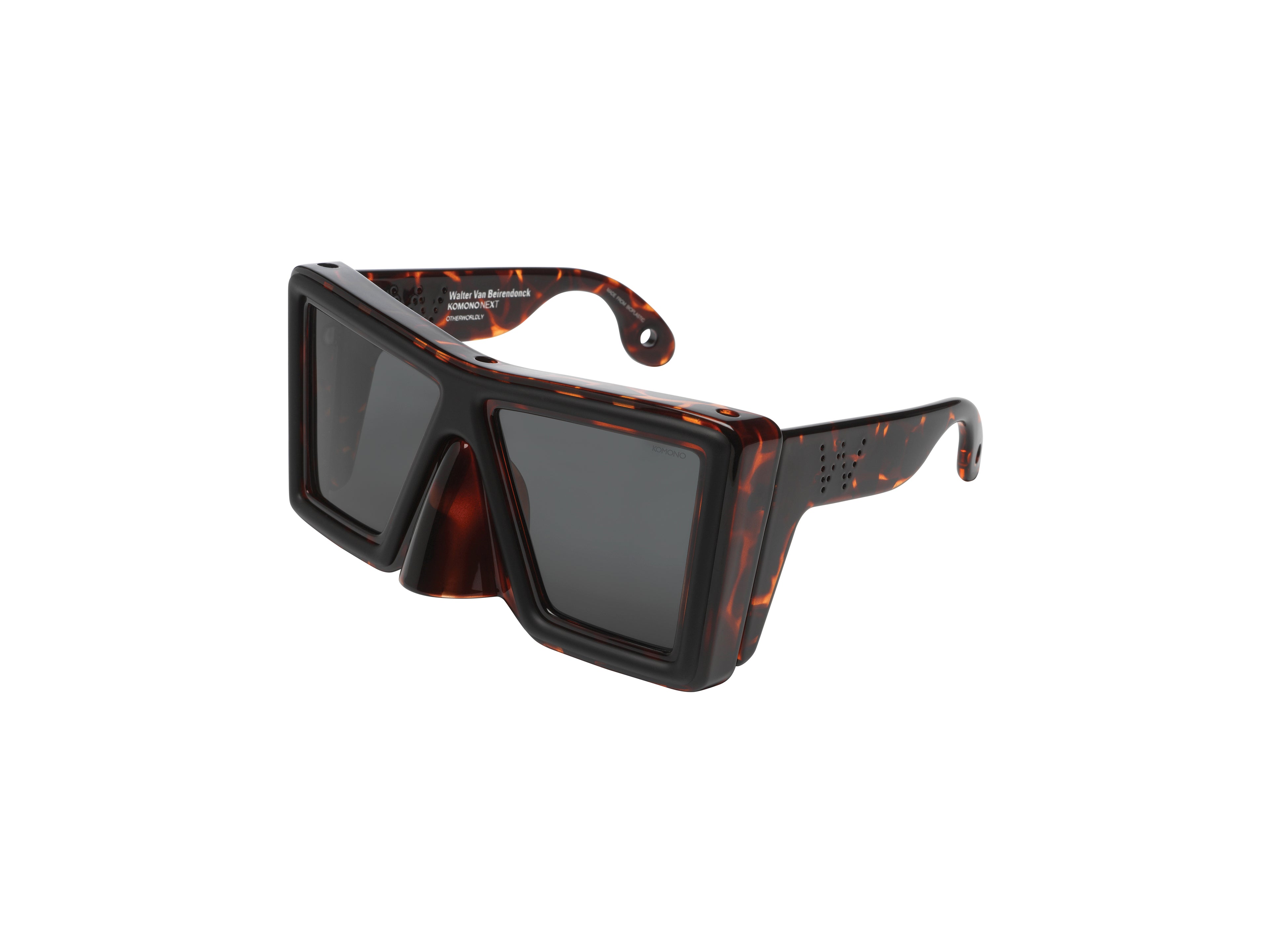 komono-otherworldly-havana-black-sonnenbrille image 2