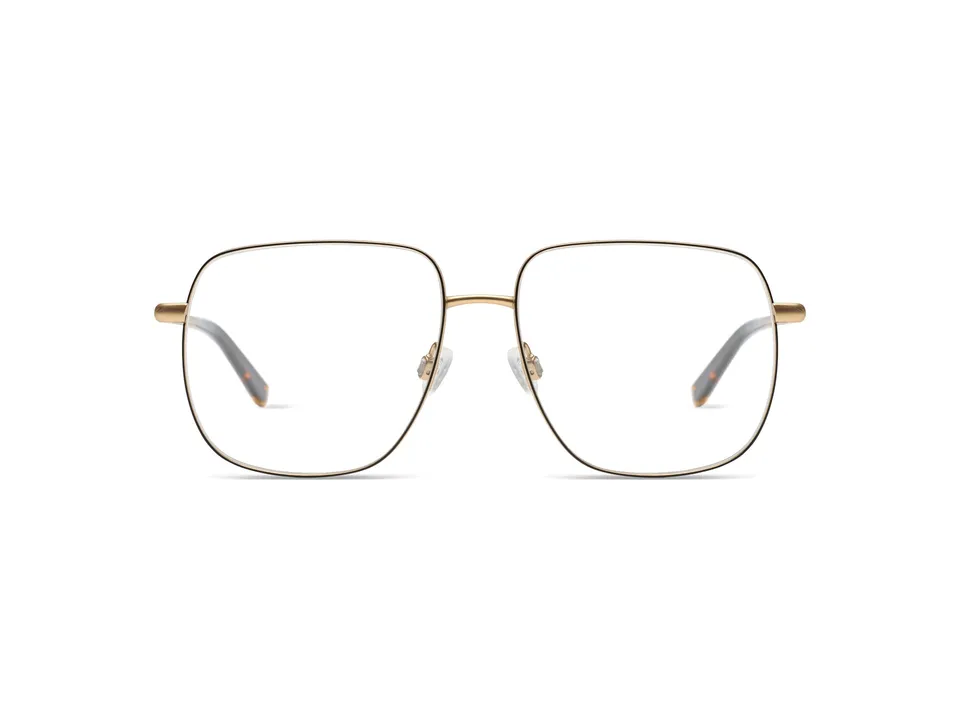 komono-selena-white-gold-black-titan-brille-in-wei-gold-schwarz image 1