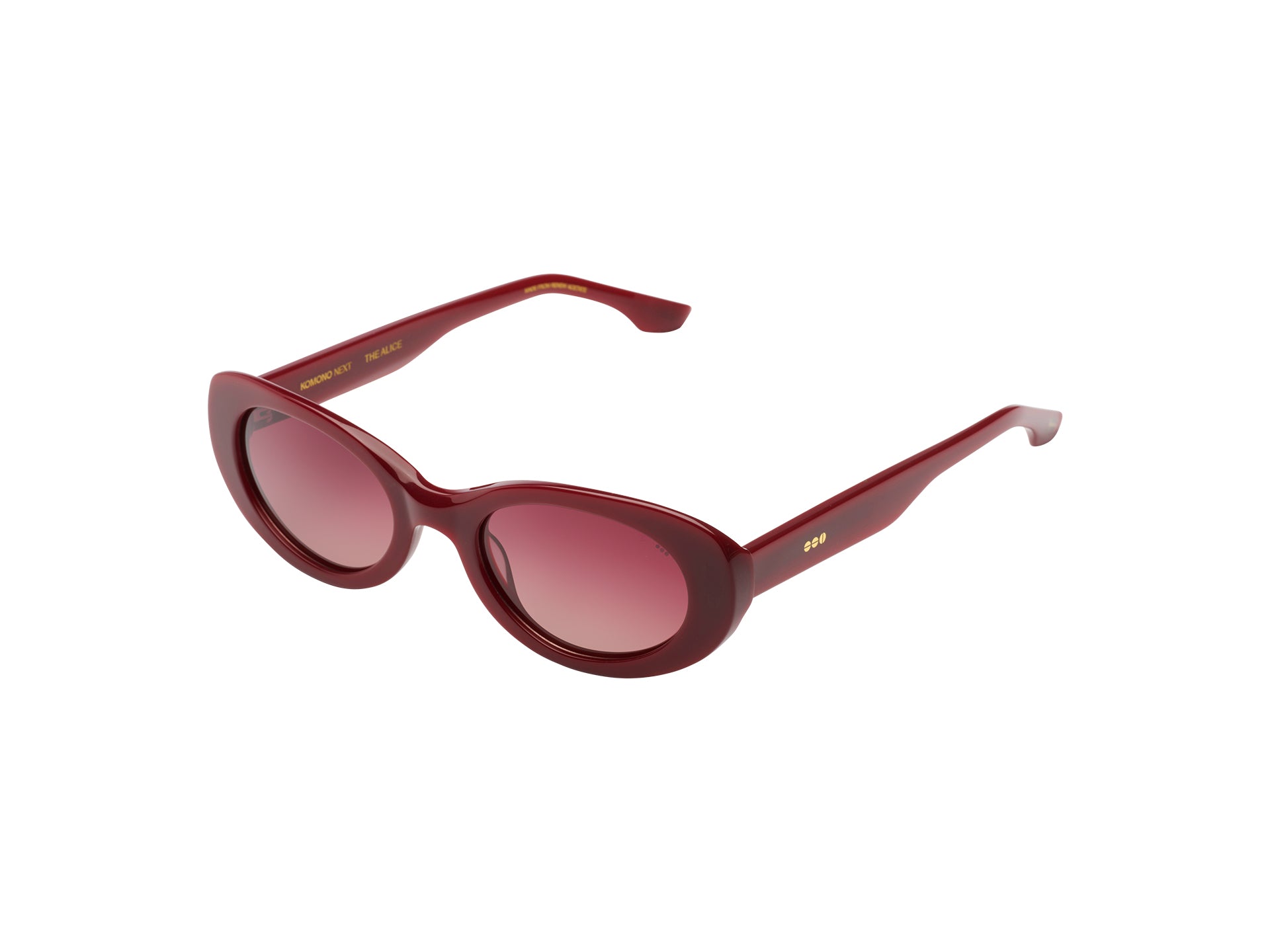 komono-alice-burgundy-sonnenbrille-nextsun-kollektion image 2