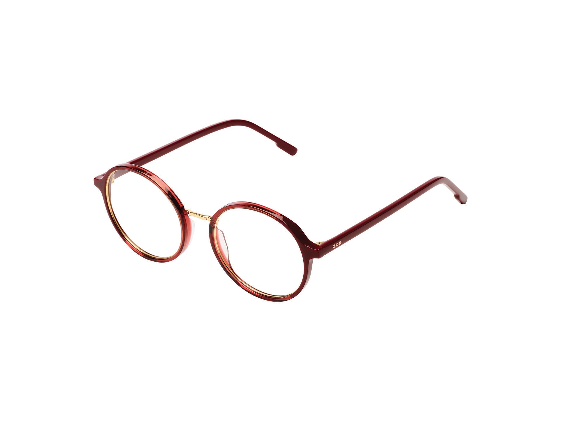 komono-alvie-maroon-rose-gold-matte-brille image 2