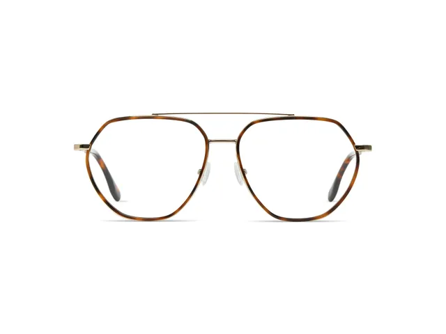 komono-marlowe-brille-havana-white-gold image 1