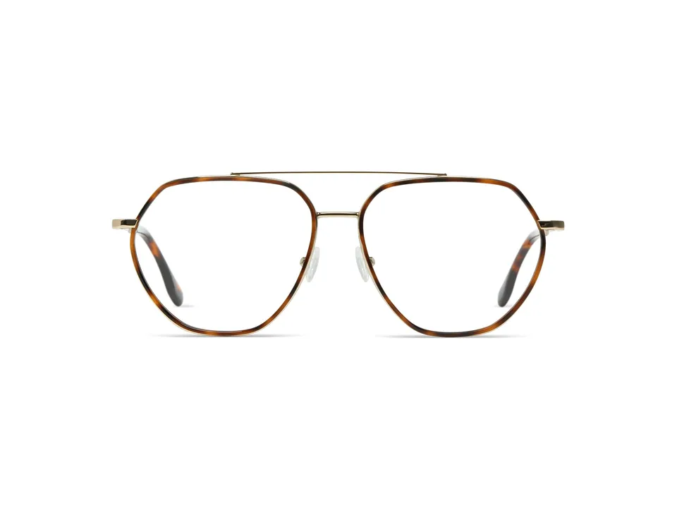 komono-marlowe-brille-havana-white-gold image 1
