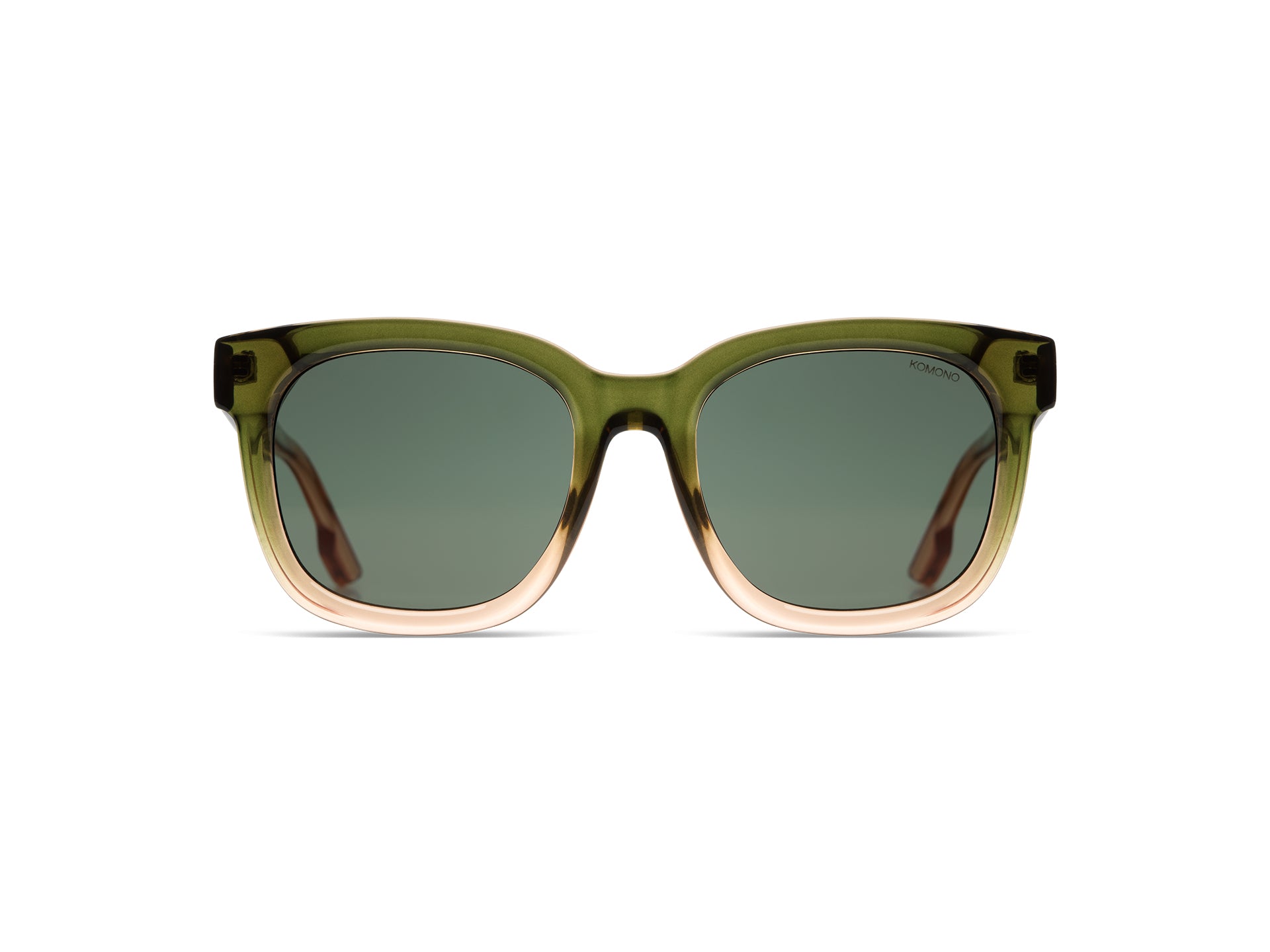 komono-sienna-pacific-sunset-oversized-sonnenbrille-rechteckig-bio-nylon-champag image 2