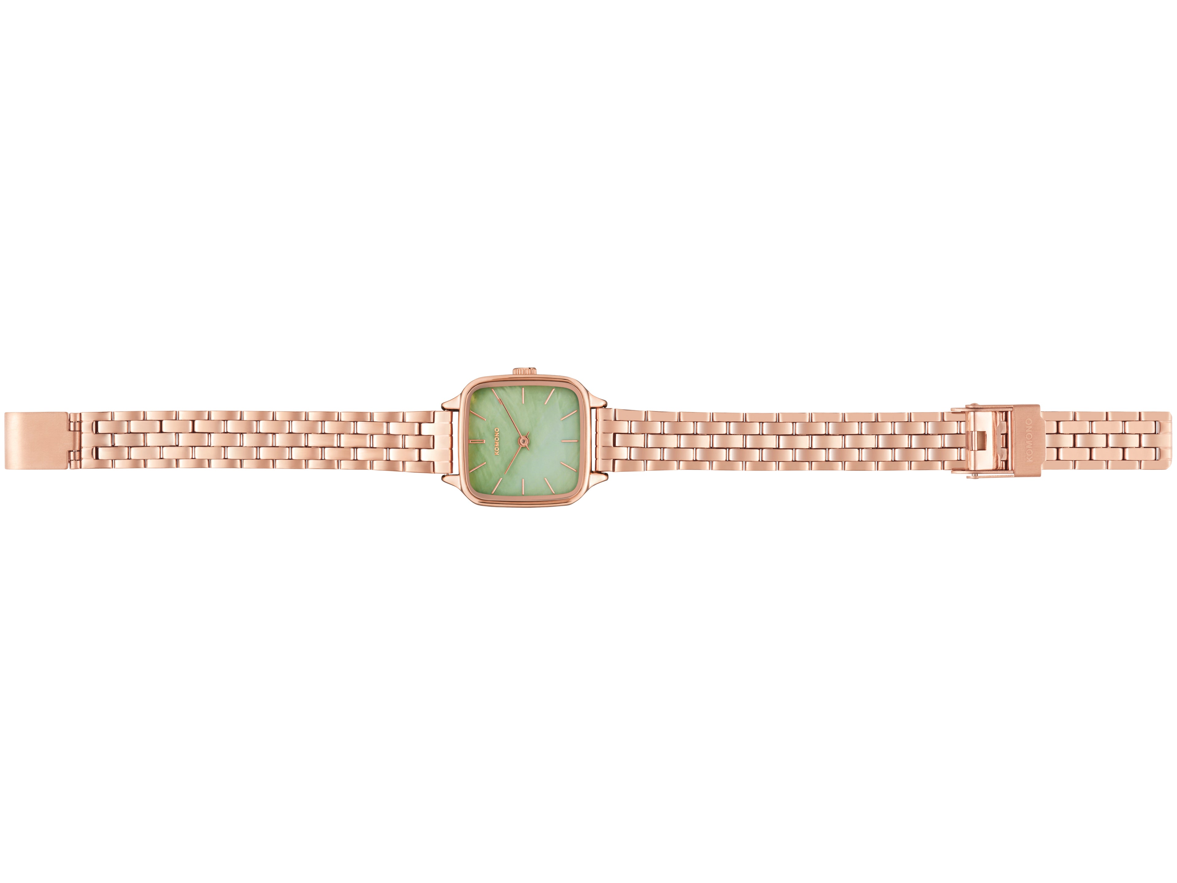 komono-kate-estate-rose-gold-sage-uhr-mit-edelstahlarmband image 2