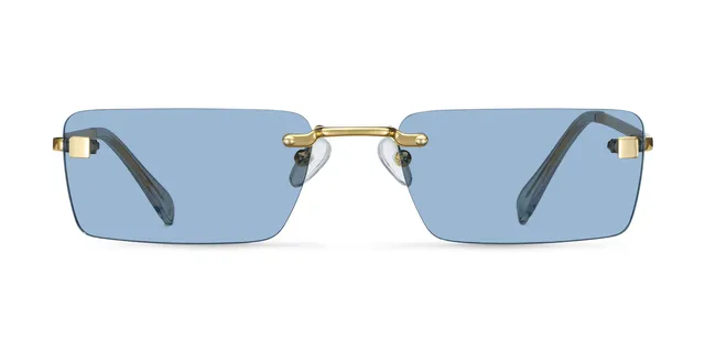 meller-laila-gold-sea-sonnenbrille-rechteckige-metallfassung-mit-abgerundeten-ka image 1