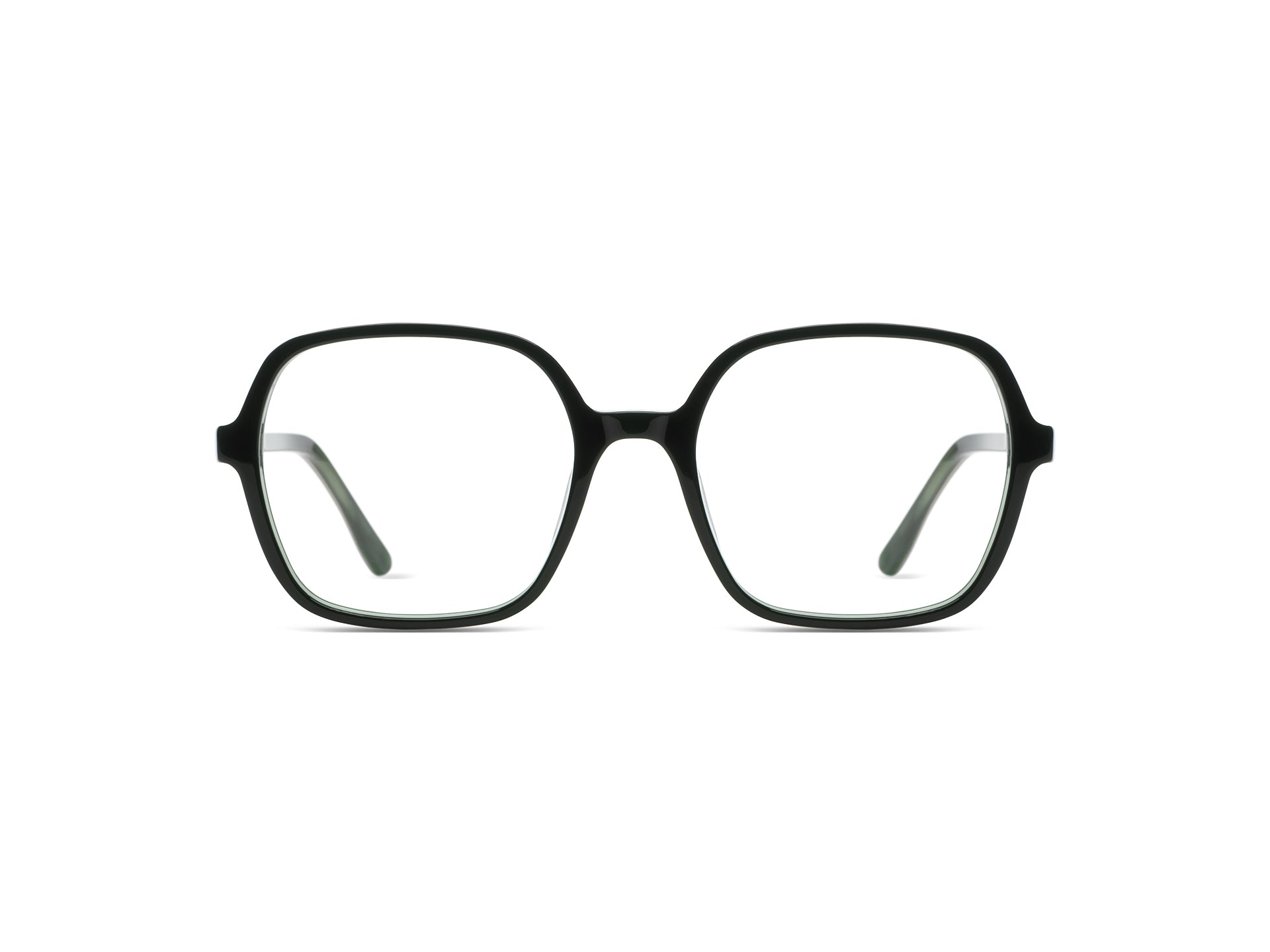 komono-petra-sonnenbrille-green-forest-oversize-eckig-eco-acetat image 1