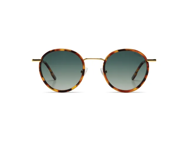 komono-pete-maple-gold-panto-sonnenbrille-edelstahl-mit-azetat-tips-polarisiert- image 1