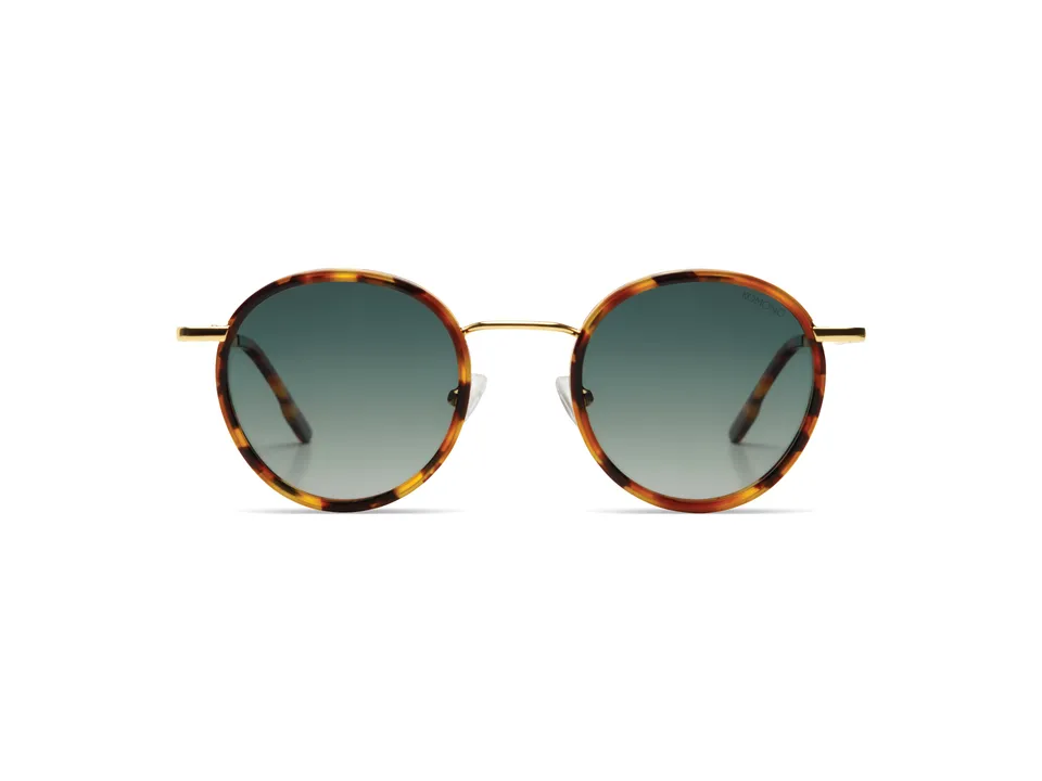 komono-pete-maple-gold-panto-sonnenbrille-edelstahl-mit-azetat-tips-polarisiert- image 1
