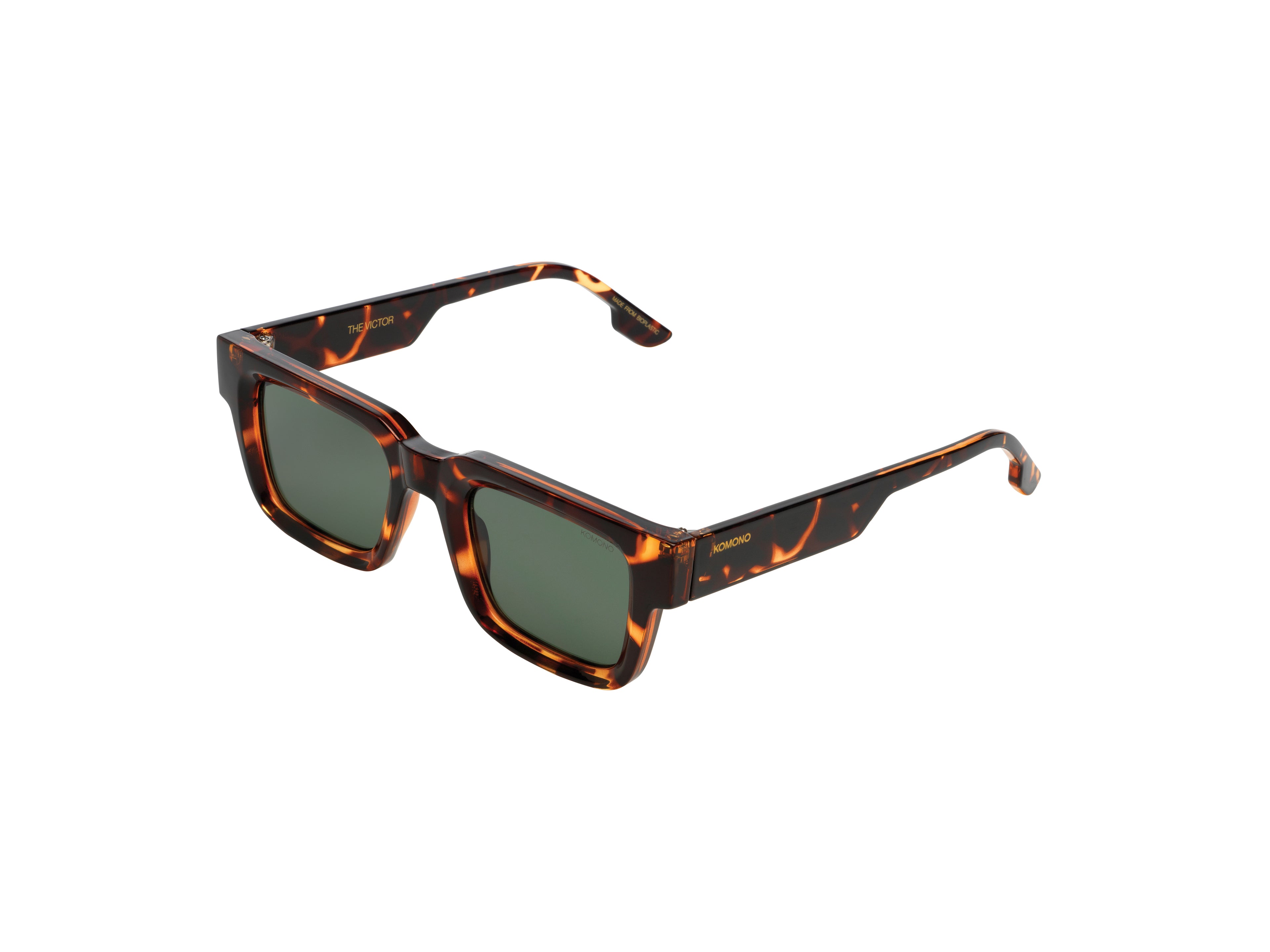 komono-victor-havana-rechteckige-bio-nylon-sonnenbrille image 2