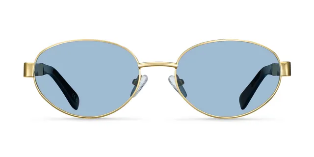 meller-karam-gold-blue-metall-sonnenbrille-mit-schlankem-rahmen image 1
