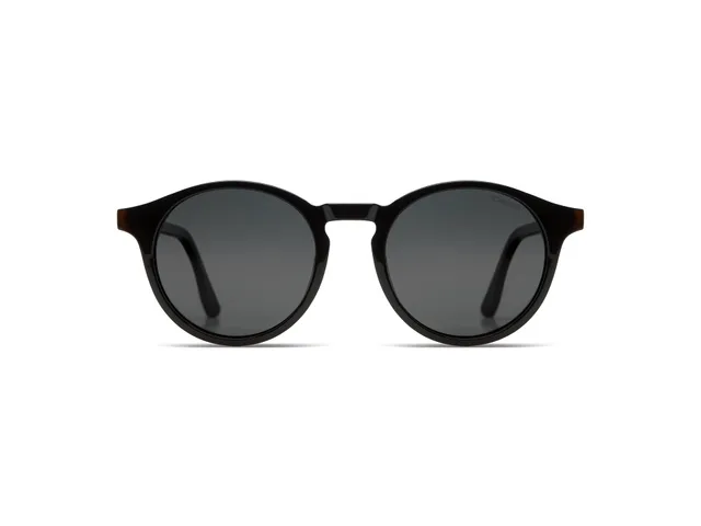 komono-archie-tortoise-black-sonnenbrille-rund-polarisiert image 1