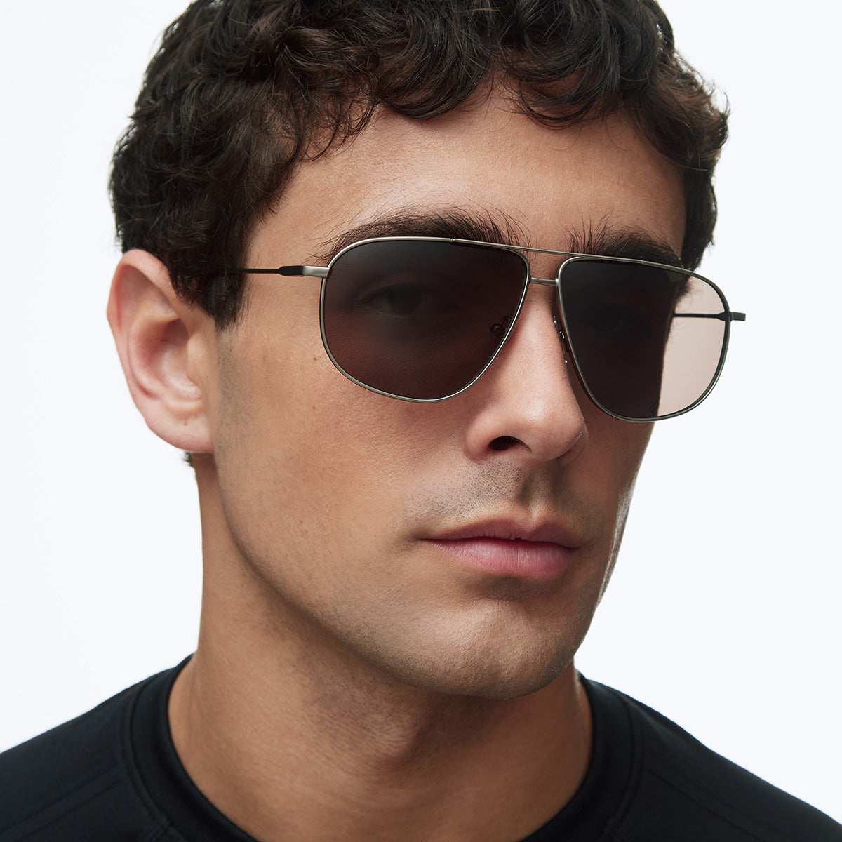 meller-dina-matte-gun-kakao-sonnenbrille-aviator image 5