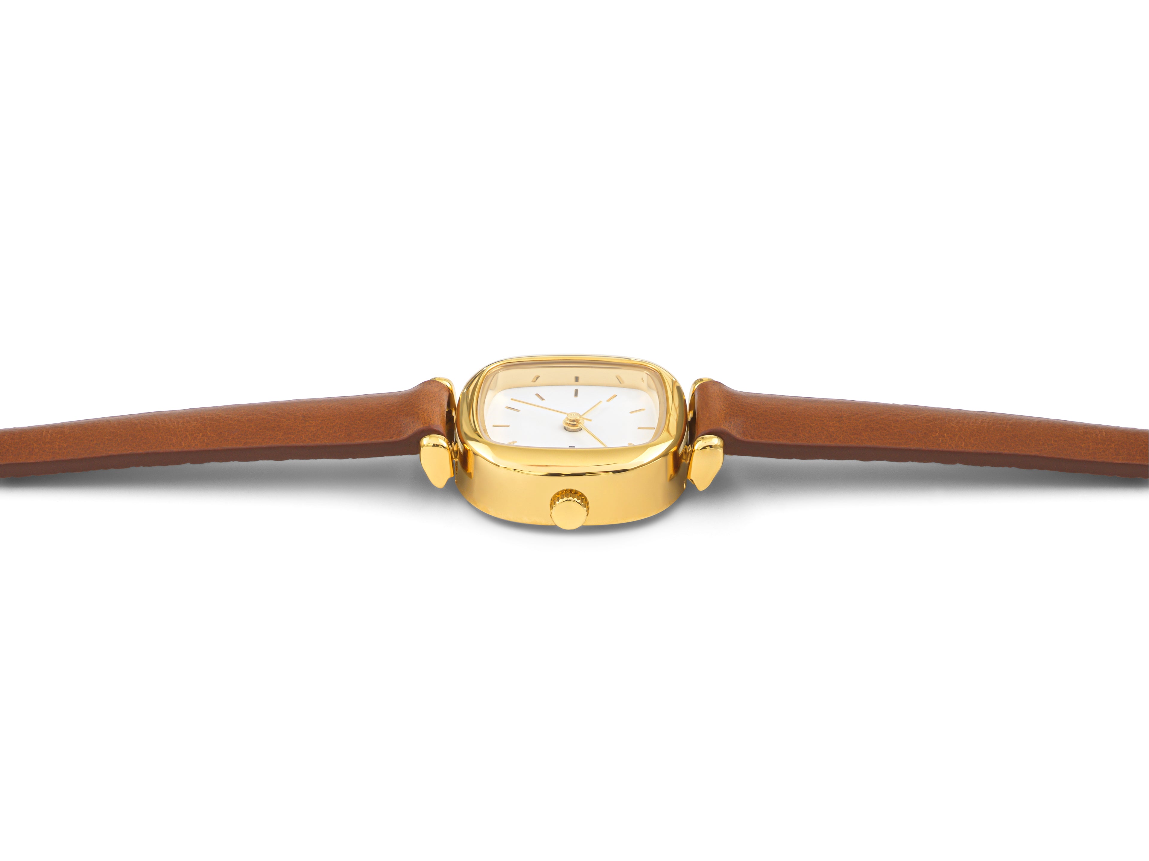 komono-moneypenny-sonnenbrille-gold-tan image 2