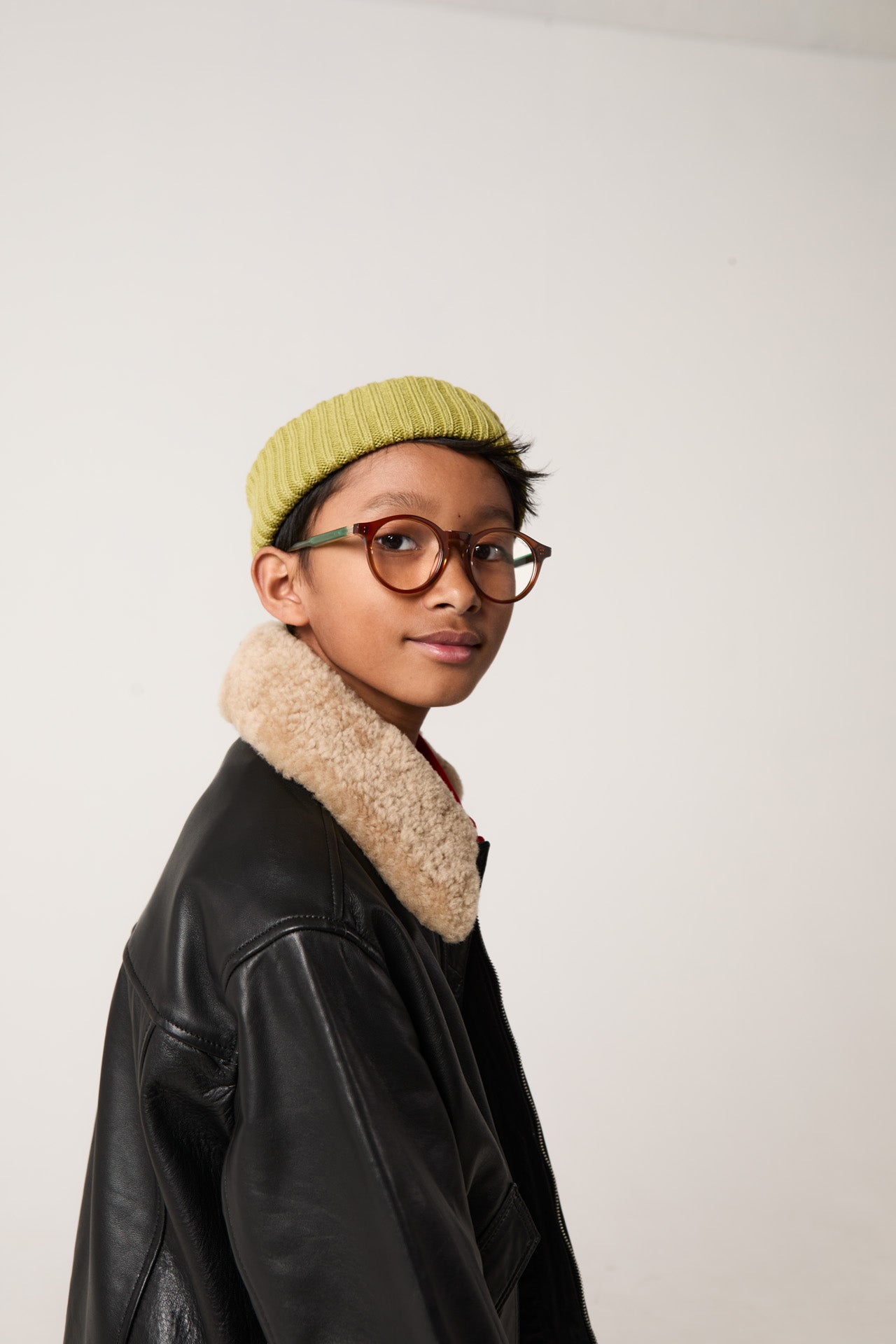 komono-archie-slims-sonnenbrille-mocha-olive image 3