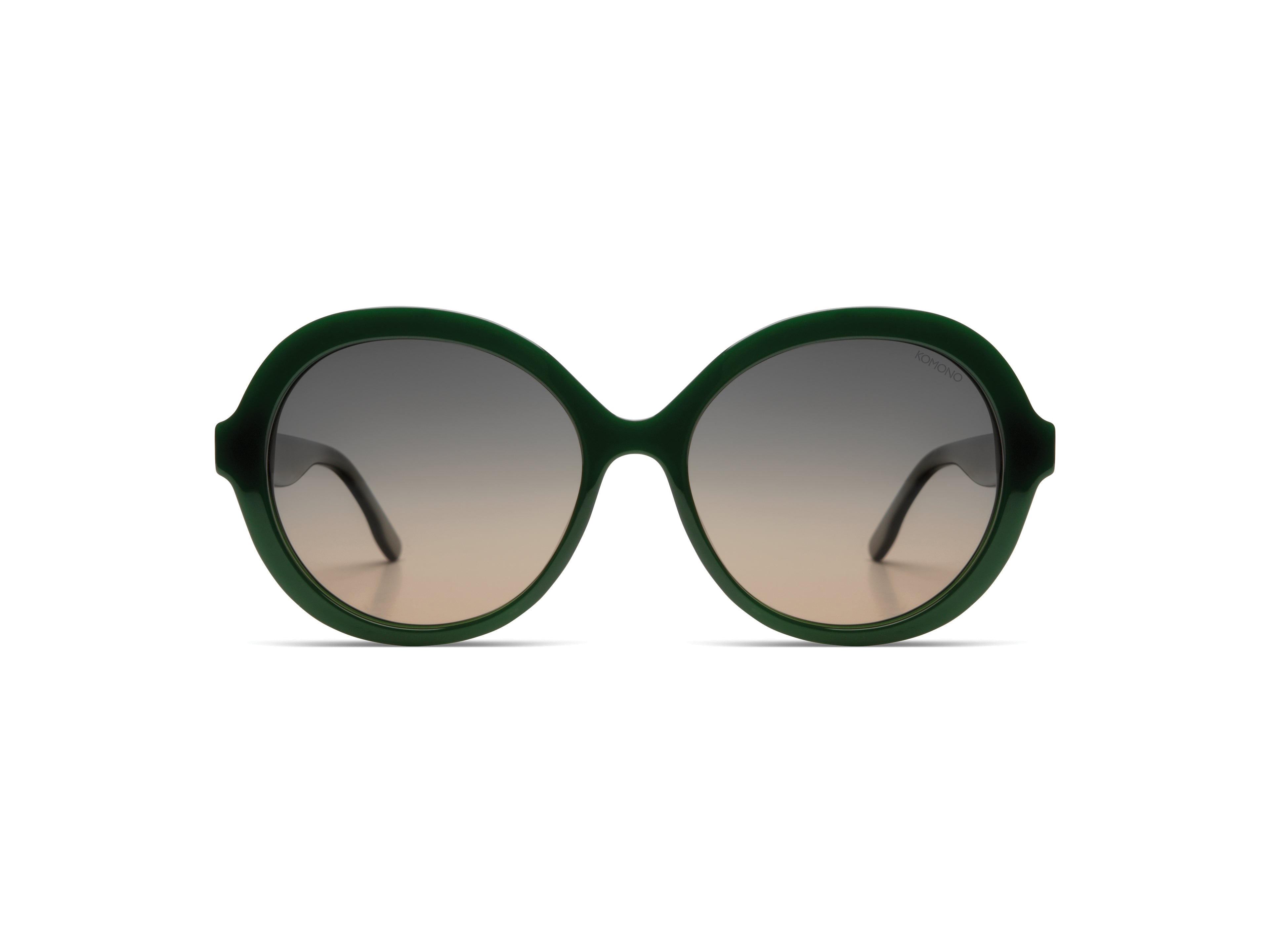 komono-misty-hunter-white-gold-bergro-e-runde-damen-sonnenbrille-mit-polarisiert image 1