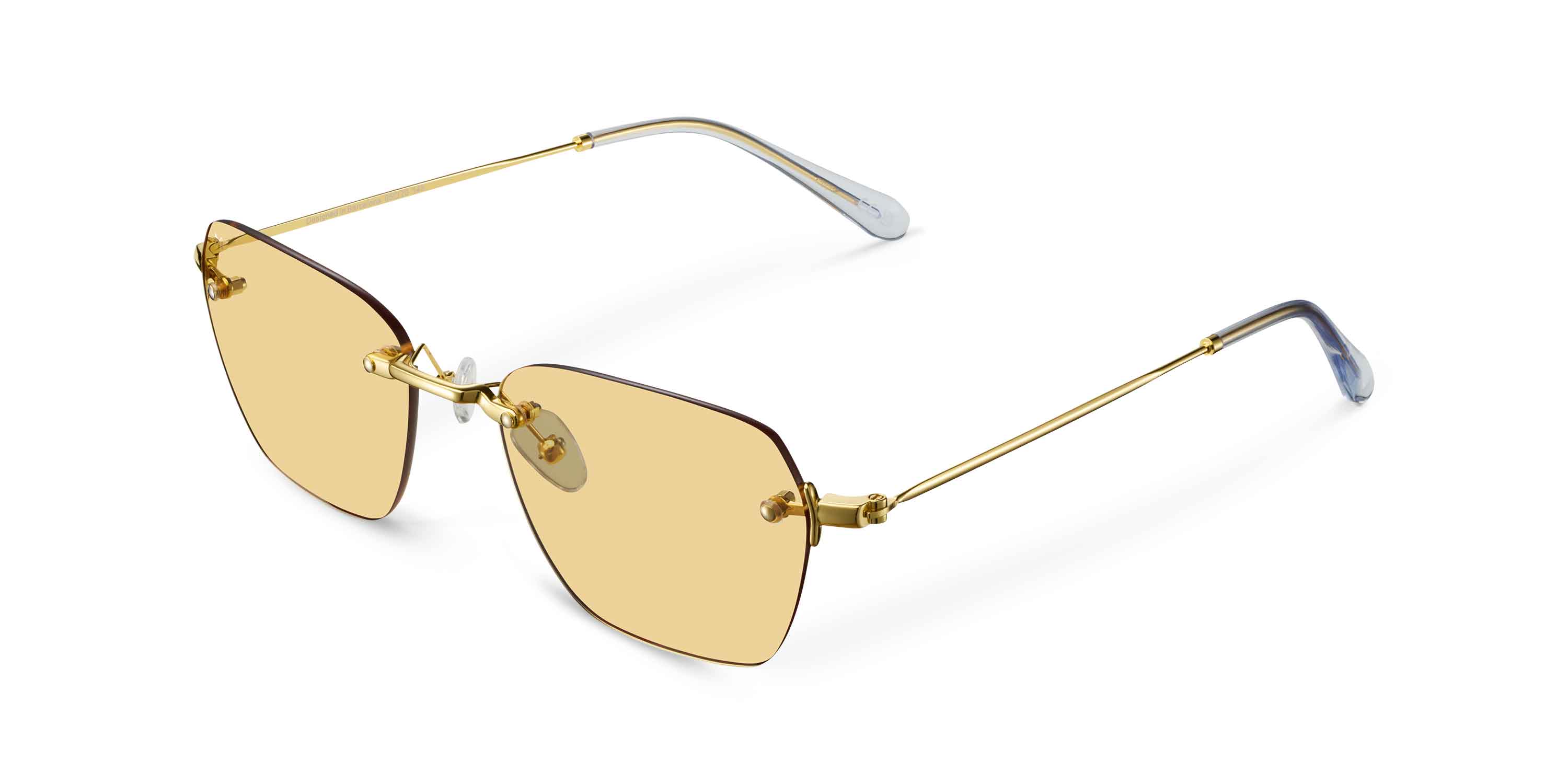 meller-hakim-gold-yellow-sonnenbrille-geometrisch-metallgestell image 2