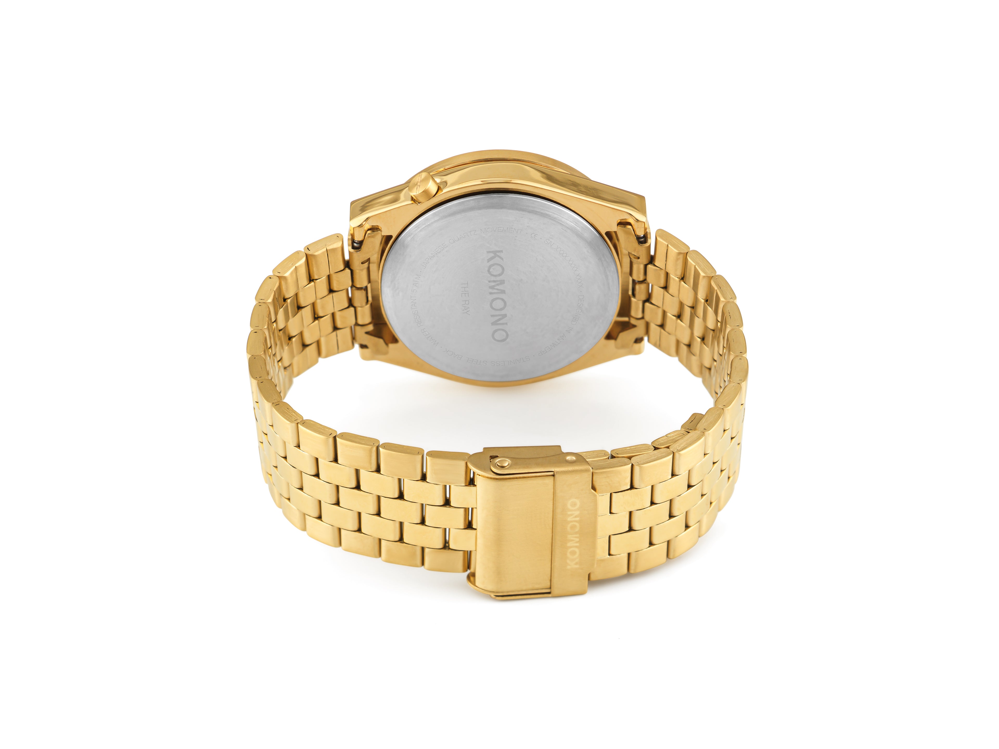 komono-ray-armbanduhr-chroma-estate-gold-marshmallow image 3