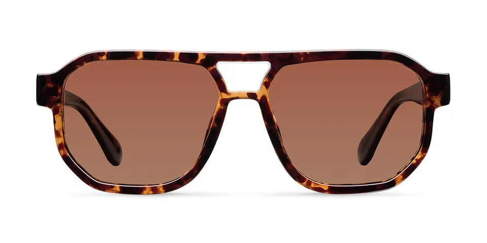 meller-seba-tigris-brown-pilotenbrille-oversize image 1
