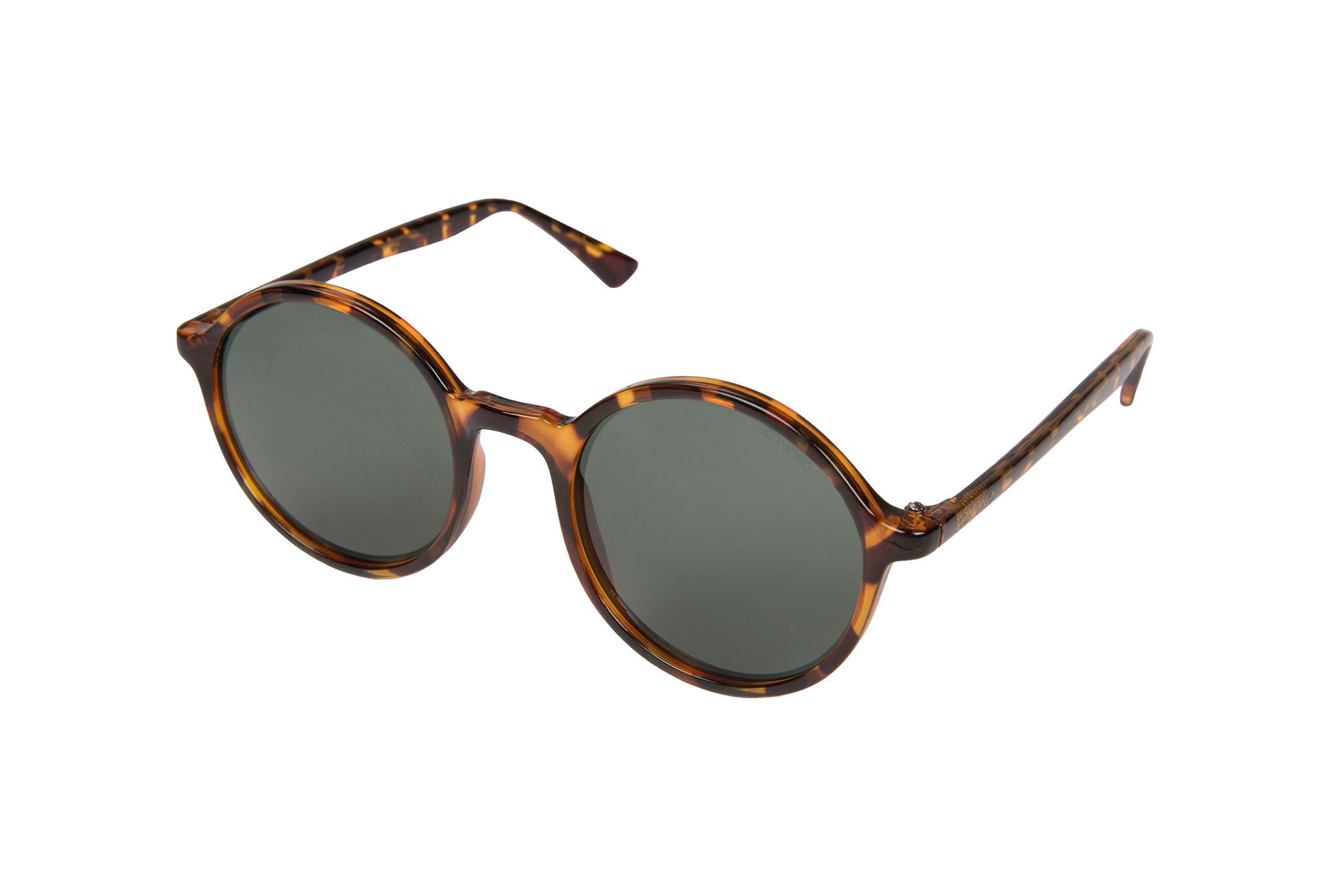komono-madison-tortoise-sonnenbrille-runde-gl-ser-acetat-rahmen-in-schildpatt-op image 2