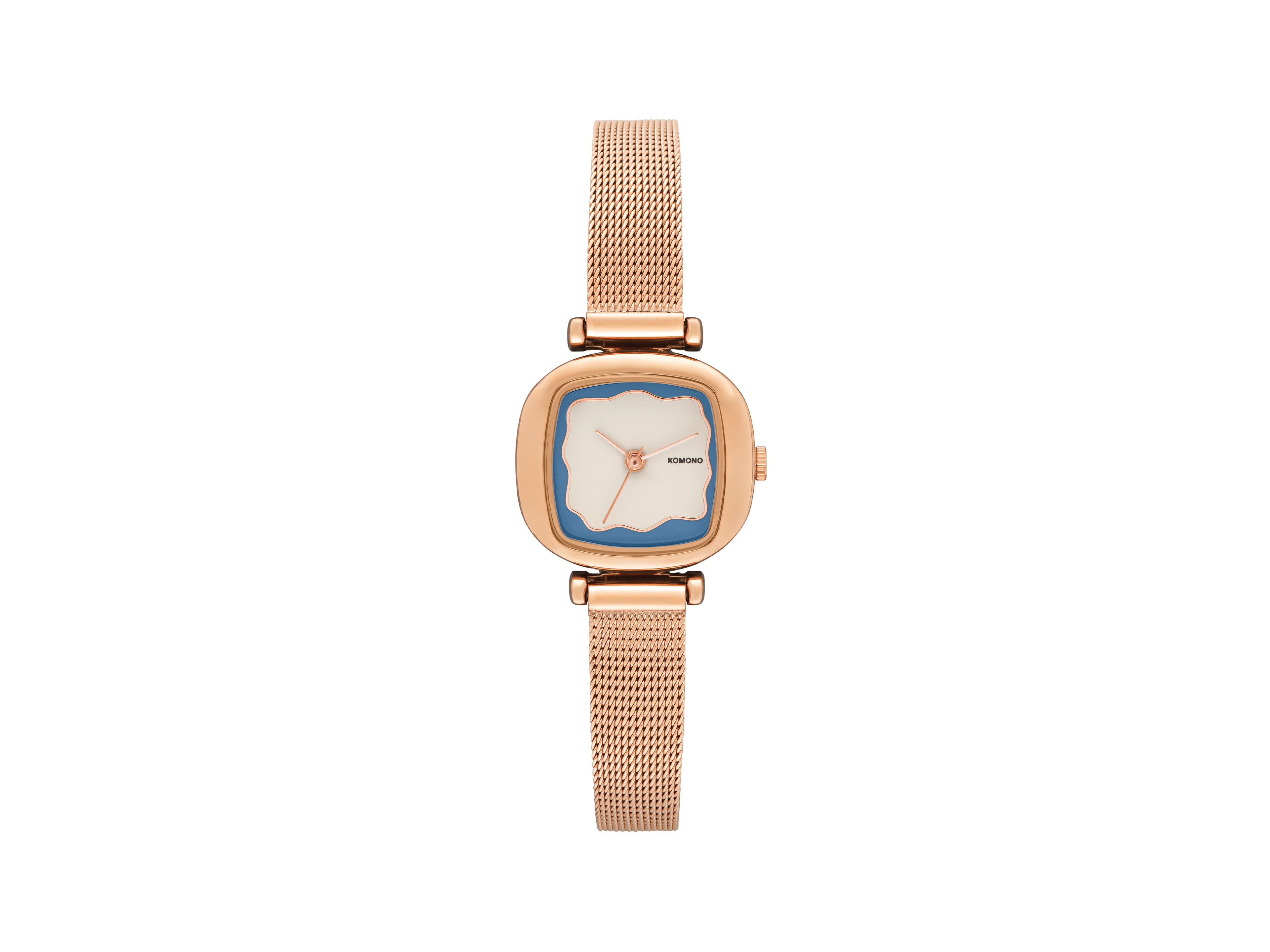 komono-moneypenny-wave-royale-rose-gold-sky-armbanduhr image 1