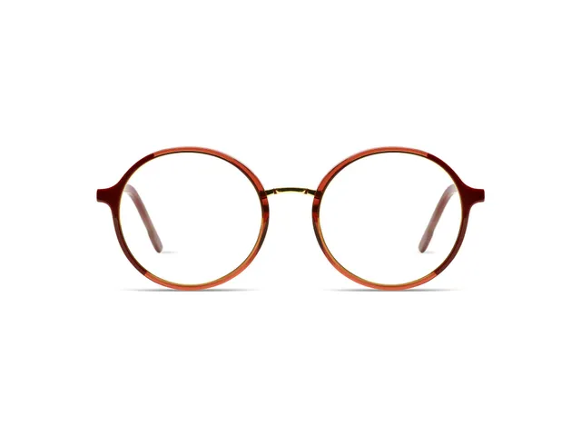 komono-alvie-maroon-rose-gold-matte-brille image 1