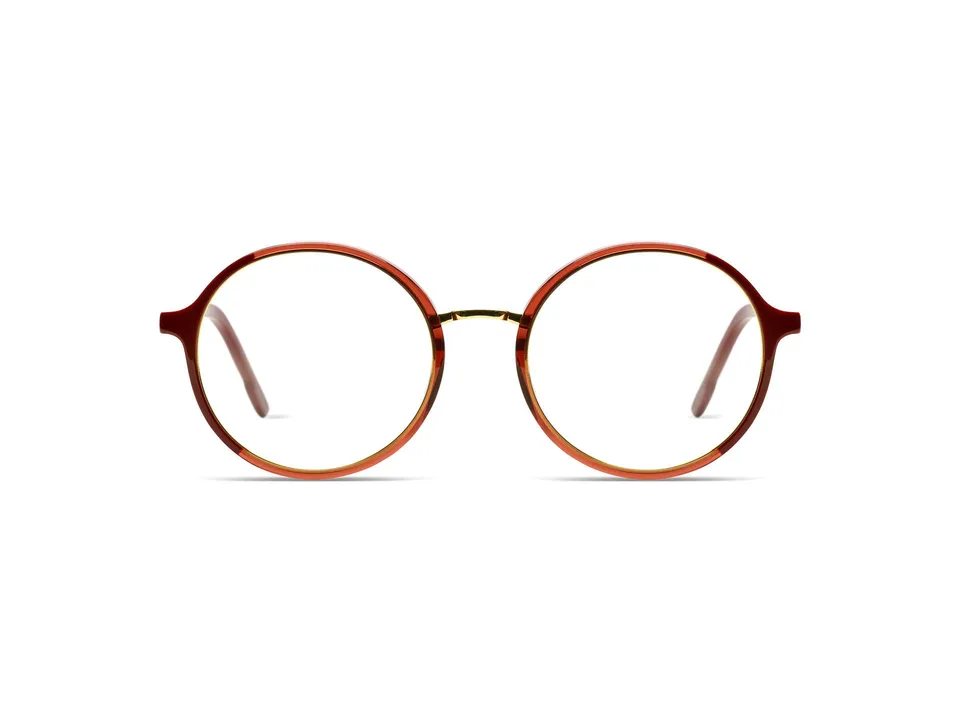 komono-alvie-maroon-rose-gold-matte-brille image 1