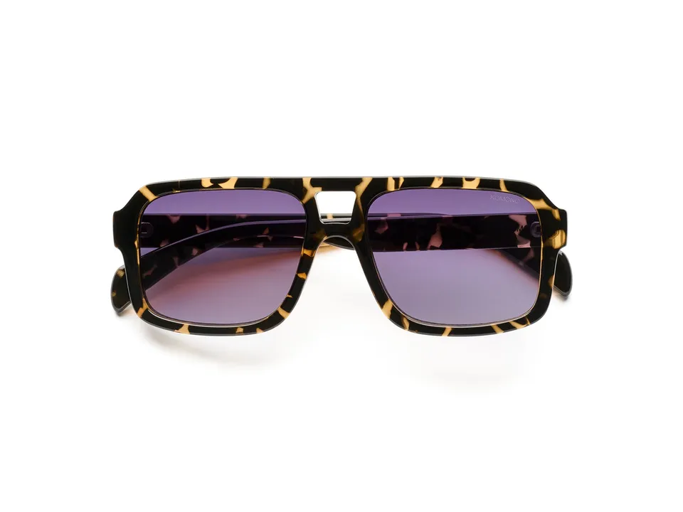 komono-falcon-dark-tortoise-sonnenbrille-aviator-bio-nylon image 1