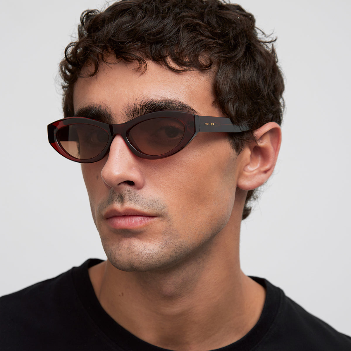 meller-mara-maroon-brown-cat-eye-retro-sonnenbrille image 4